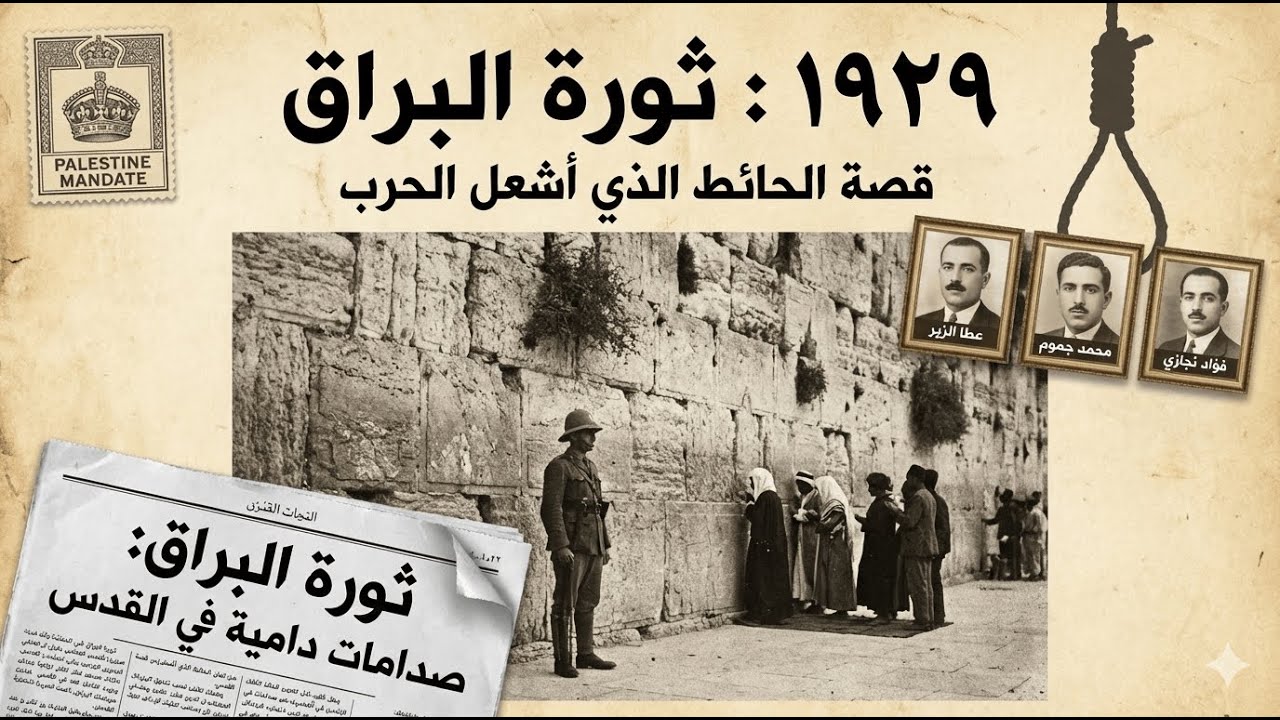 الحلقة 17 ثورة البراق 1929