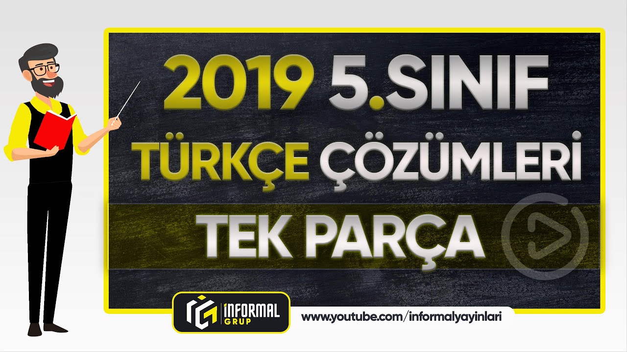 İOKBS 2019 - 5 Sınıf Türkçe Soruları ve Çözümleri | Bursluluk Sınavı