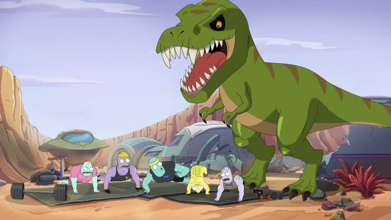 42 Teams Get Eaten By T-Rexes (Solar Opposites)