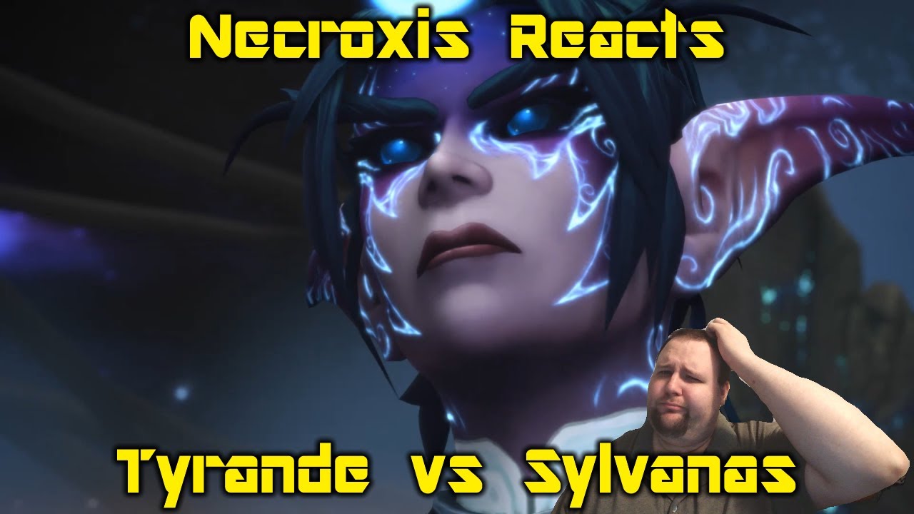 Tyrande vs Sylvanas Cinematic Patch 9.1 - Chains of Domination - Necroxis Reacts