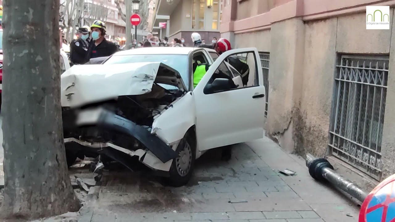 Grave accidente en pleno centro de Albacete capital