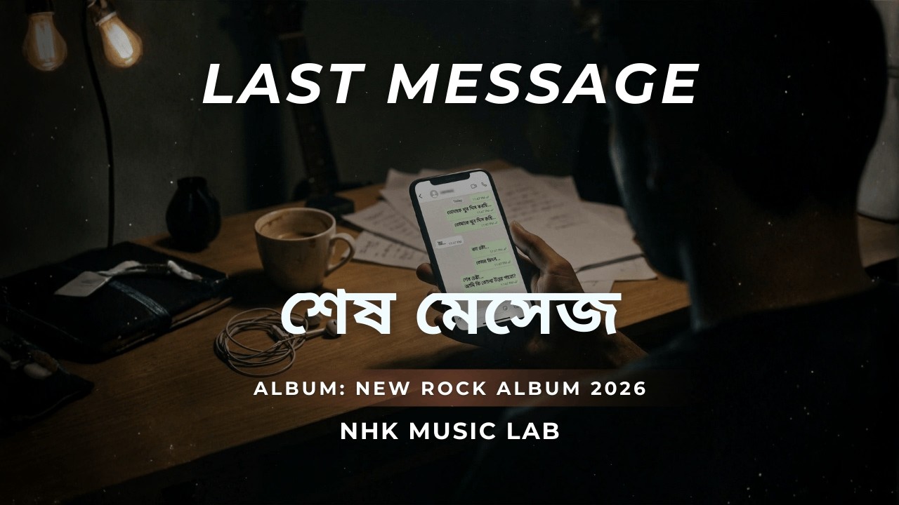 শেষ মেসেজ || Shesh Message  || NHK Music LAB || New Rock Album 2026