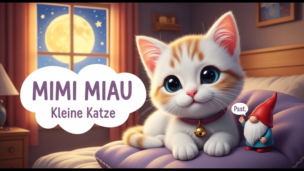 Mimi Miau, kleine Katze 🐱 S&uuml;&szlig;es Katzenlied zum Mitsingen | Die Musikzwerge
