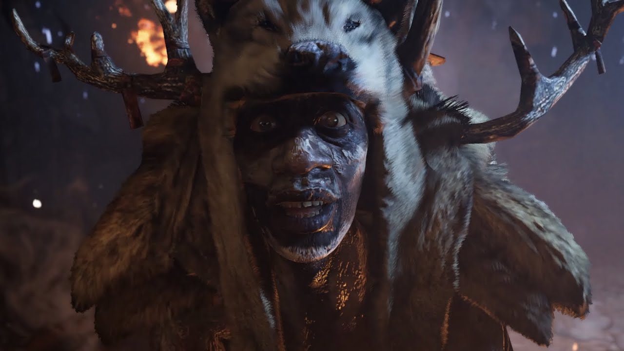 wolf man psychodelic trip