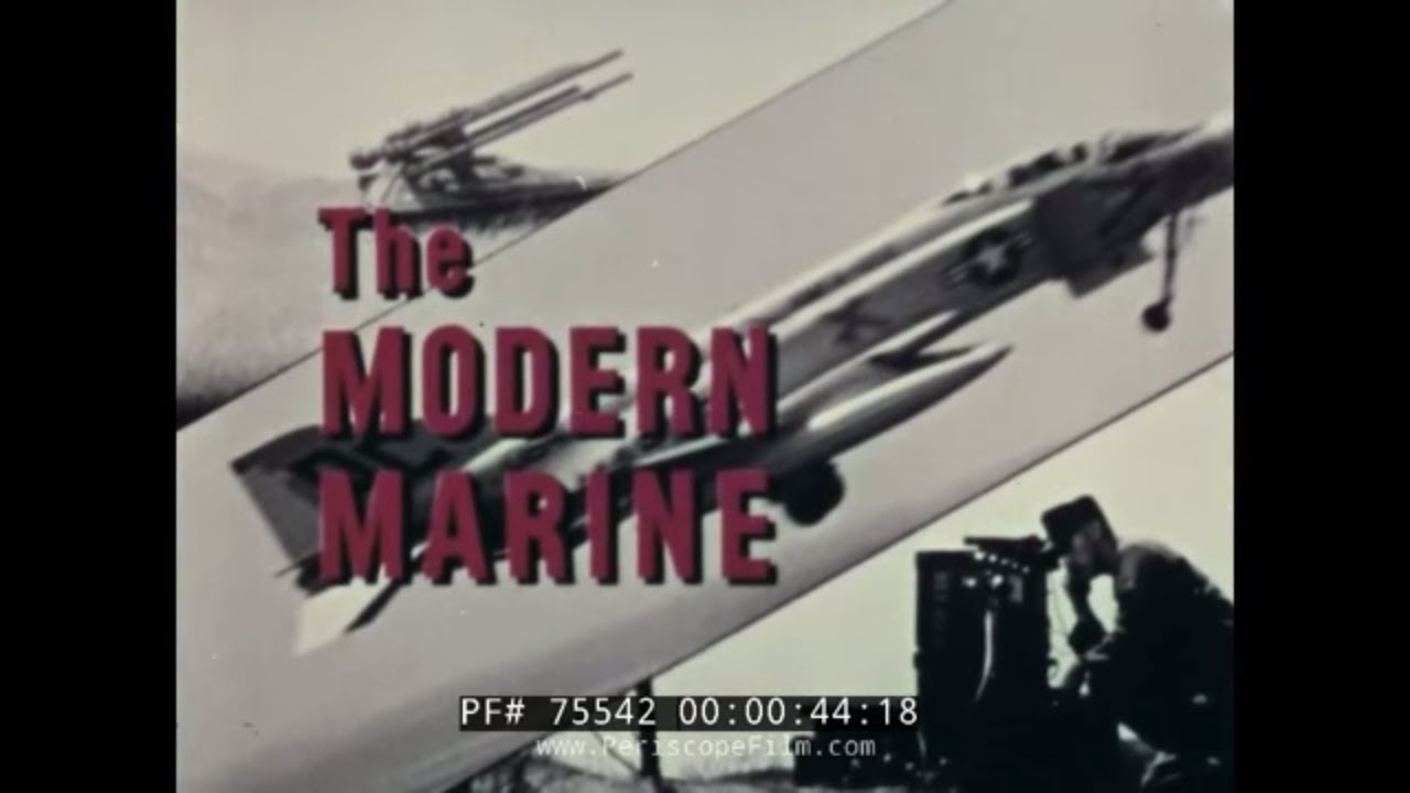 «СОВРЕМЕННЫЙ МОРСКОЙ ПЕХОТИНОК» 1967 ГОДА. ФИЛЬМ О НАБОРЕ В КОРПУС МОРСКОЙ ПЕХОТЫ США. USMC 75542