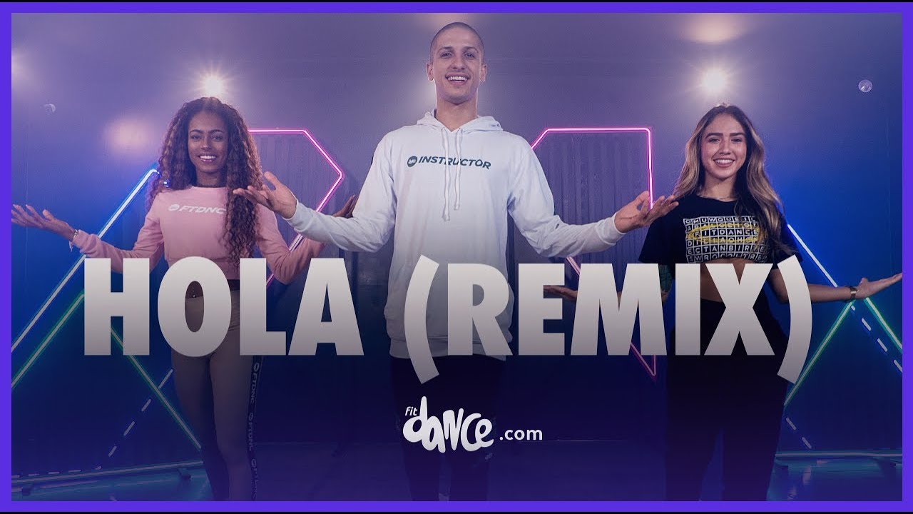 Hola (Remix) - Dalex, Lenny Tavárez, Chencho Corleone | FitDance Life (Coreografía Oficial)