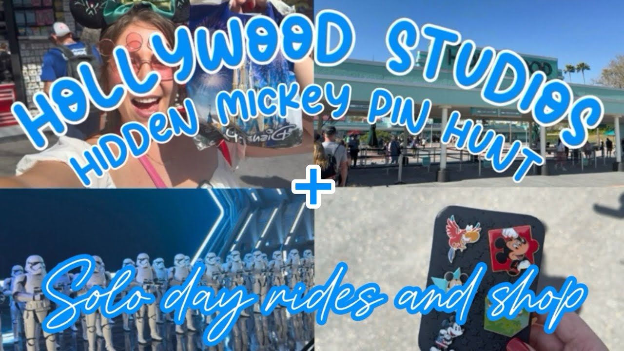 Hunting For New Hidden Mickey Pins at Hollywood Studios 🎢