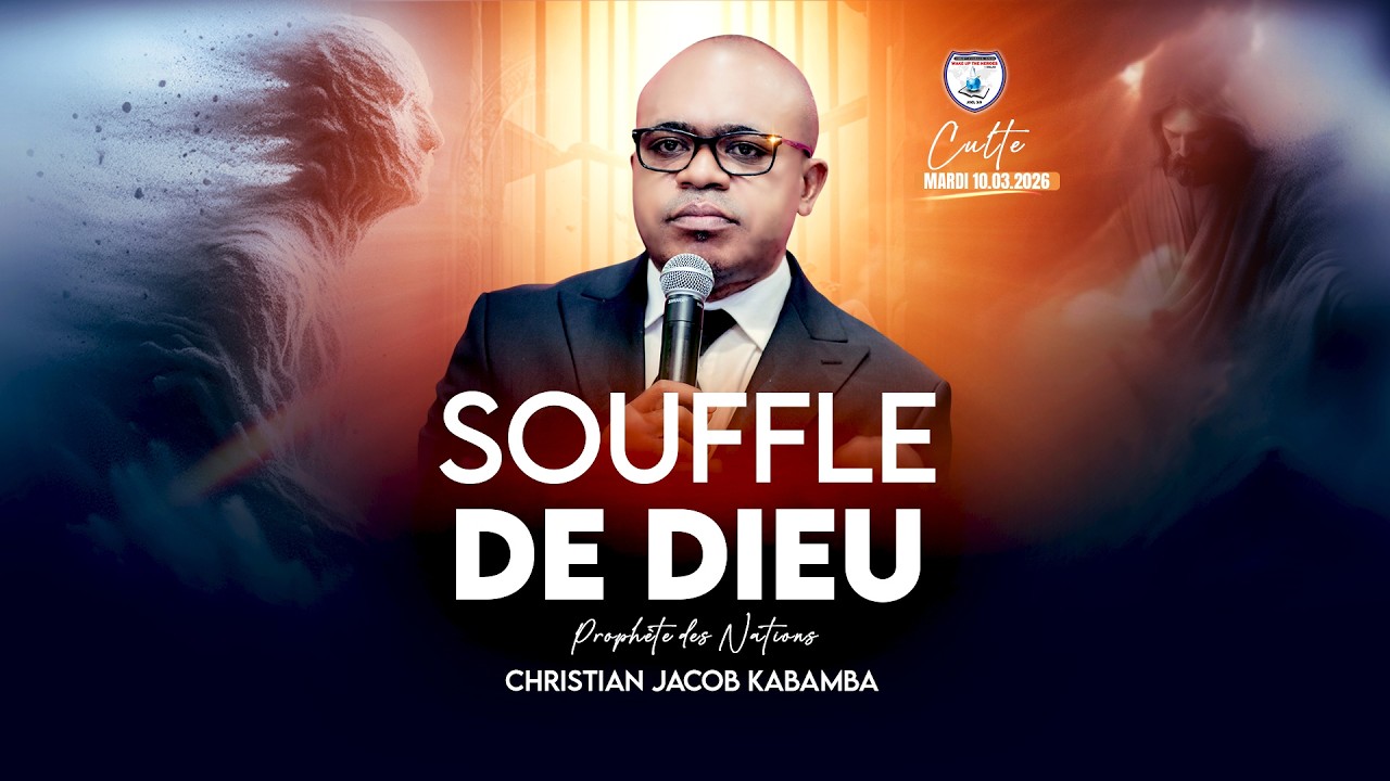 KINSHASA : PASSONS A L'AUTRE BORD CULTE DU 09/03/2026 /  PROPHÈTE CHRISTIAN JACOB KABAMBA