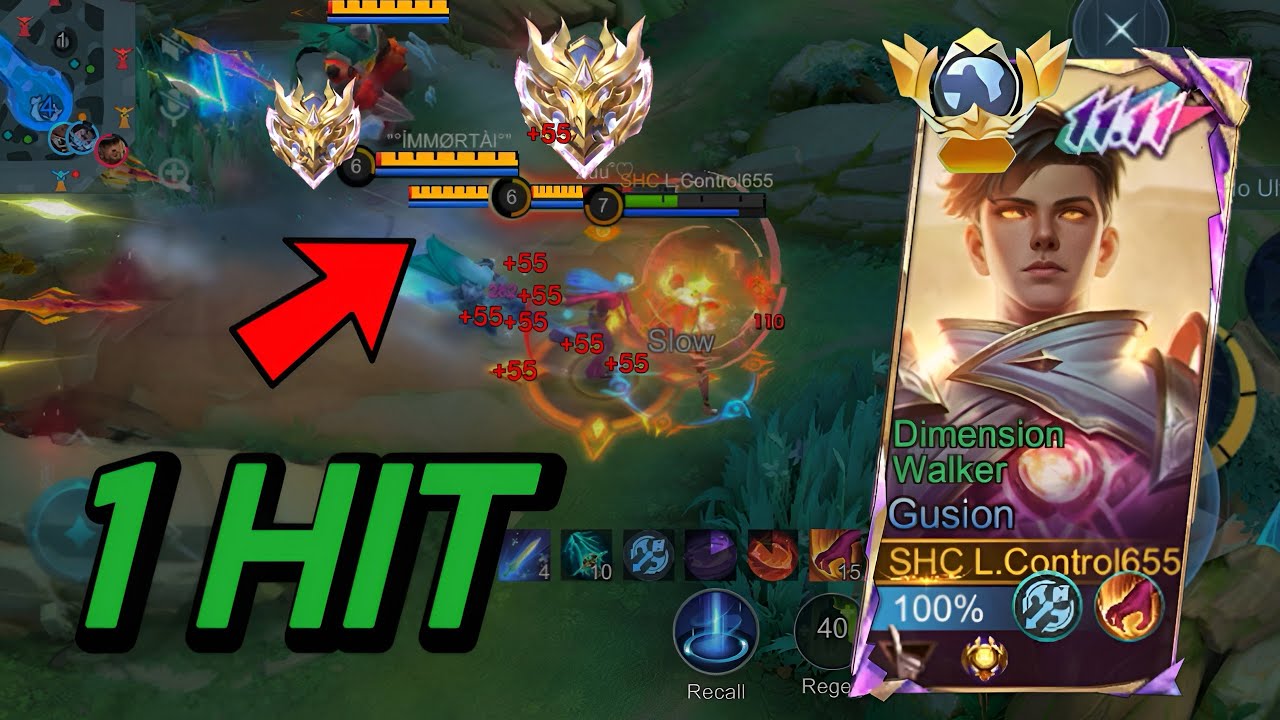 TOP GLOBAL GUSION PLAY AGGRESSIVELY IN HIGH RANK😱they don’t expect that