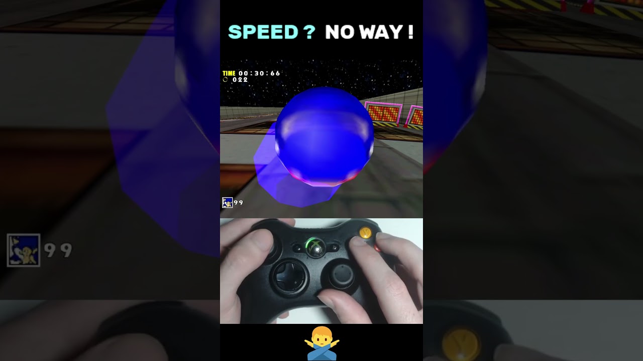 Top Sonic Speedrunner Movement  #shorts