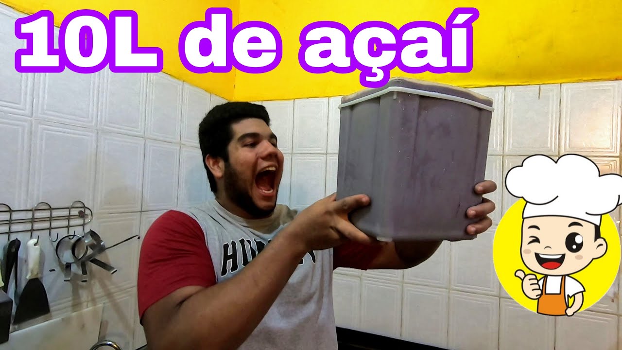 Fiz 10L de açai
