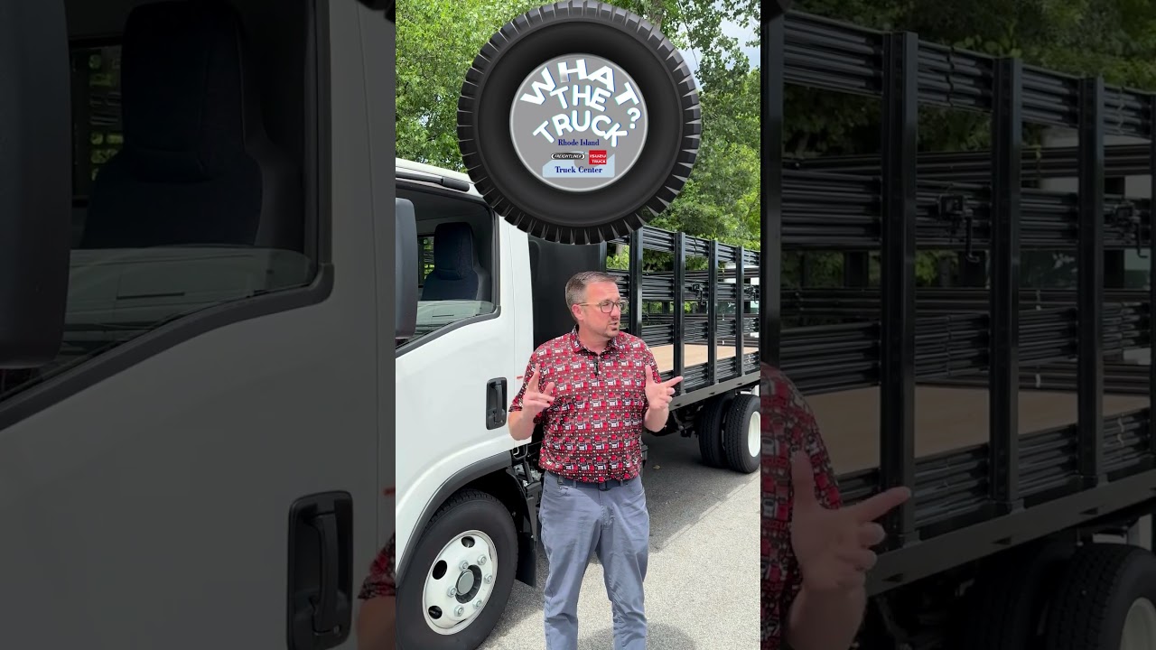 What The Truck! Versatility of a Stake Body Isuzu.  #isuzu #nicebody #howto #whatthetruck