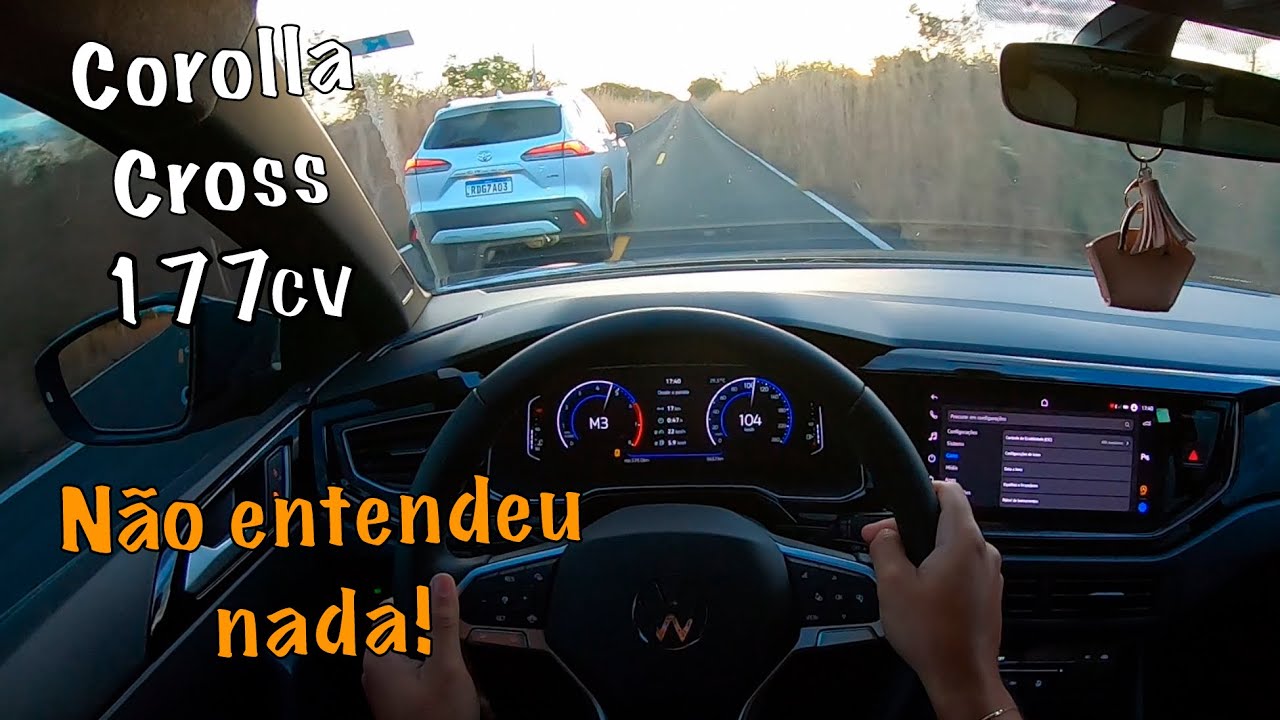Nivus Chipado (150cv) - Corolla Cross (177cv )- (Virou um 1.4T?!)