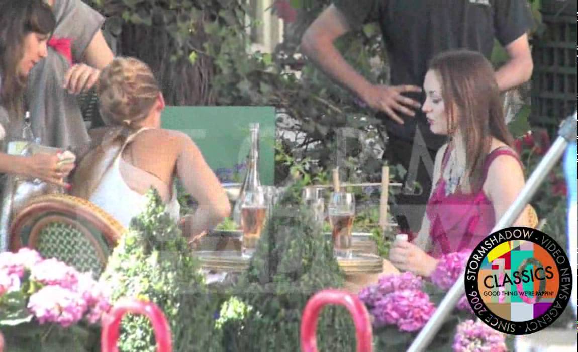 GOSSIP GIRL SHOOTING in Paris France