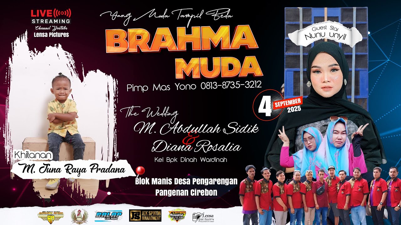 LIVE STREAMING / BRAHMA MUDA / BLOK MANIS PENGARENGAN / 4 SEPTEMBER 2025