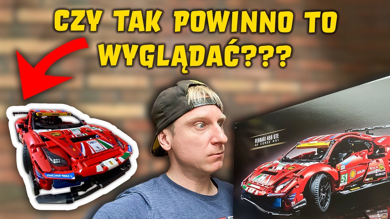 FERRARI 488 GTE AF CORSE #51 - SKŁADAM LEGO - Grupa Rajdowy Felix