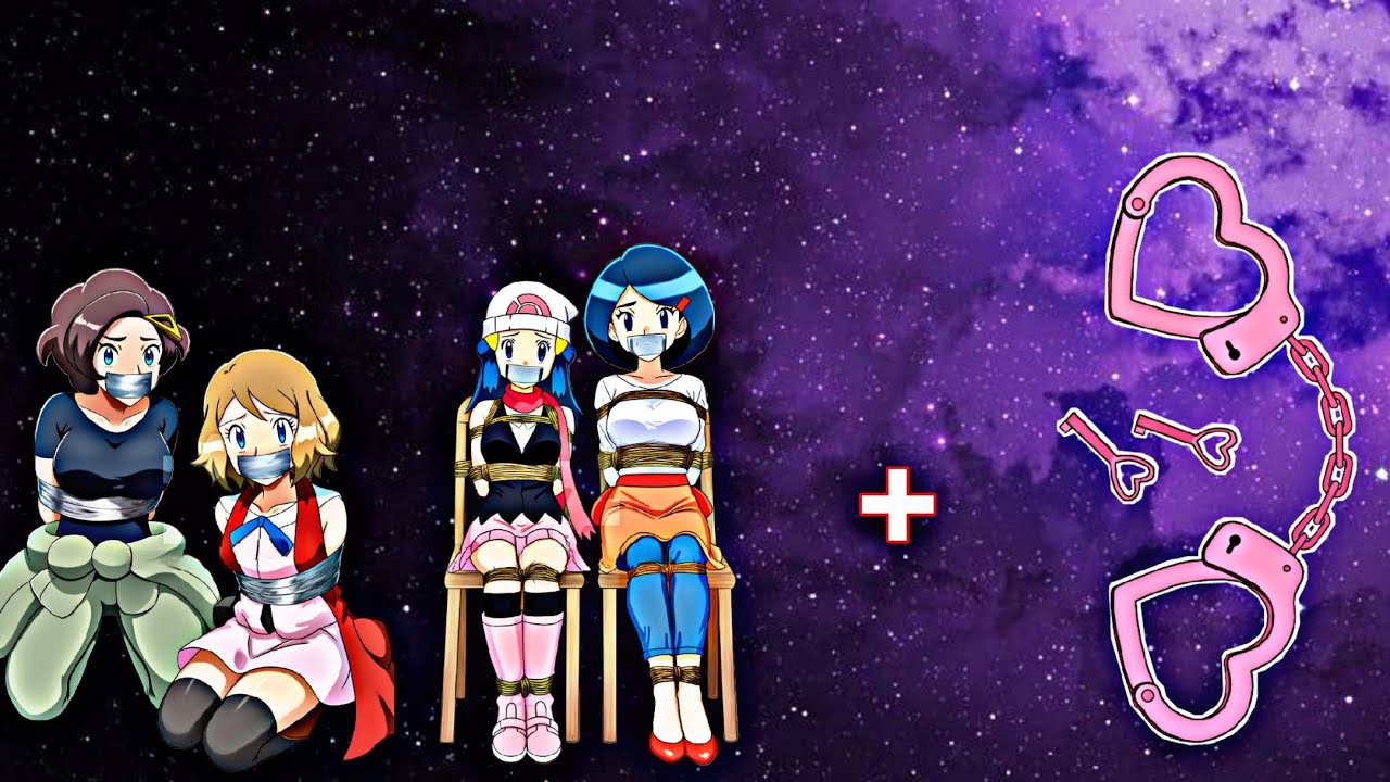 What if Serena , Dwan Mom in cuffed-kidnapped mode🤯🥶#pokemon #vairalvideo #yearofyou 