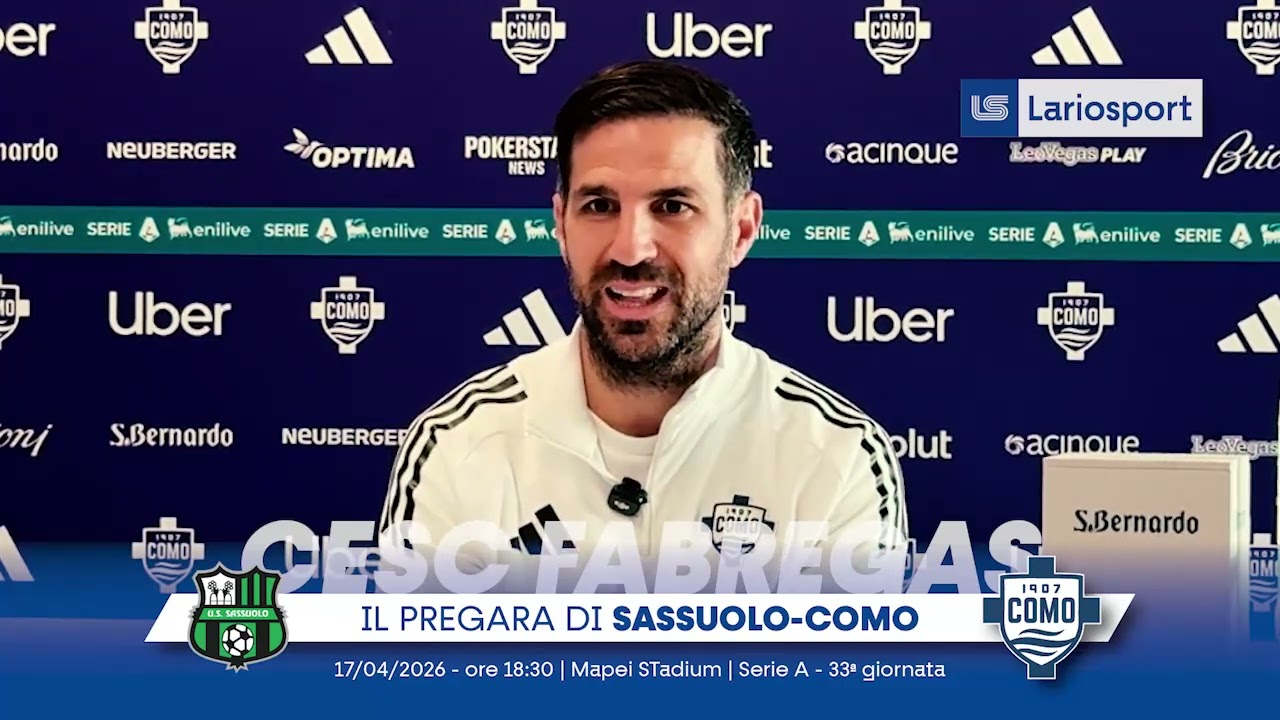 𝐒𝐀𝐒𝐒𝐔𝐎𝐋𝐎-𝐂𝐎𝐌𝐎 | Conferenza stampa di Cesc Fabregas