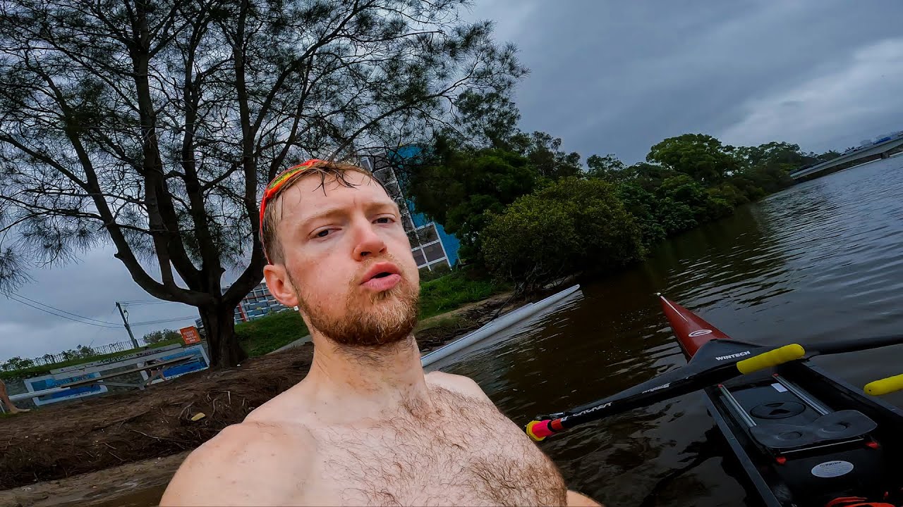I had to stop rowing....