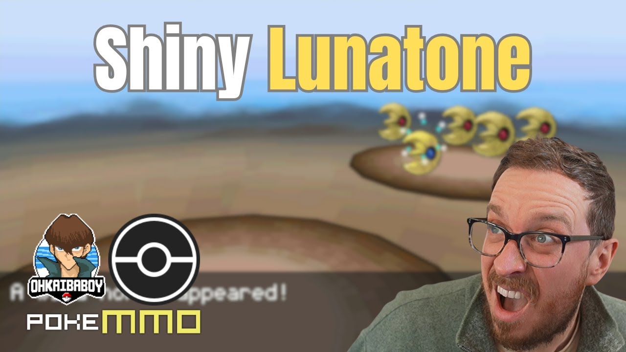 PokeMMO - Shiny Lunatone (Twitch Highlight)