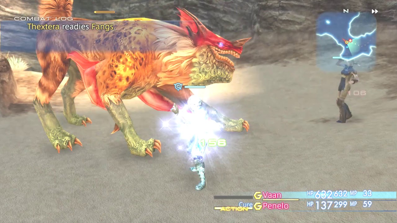 FFXII TZA NG- : Thextera Hunt (Rank I) + Lindbur Wolf Rare Game (early OP Dagger!)