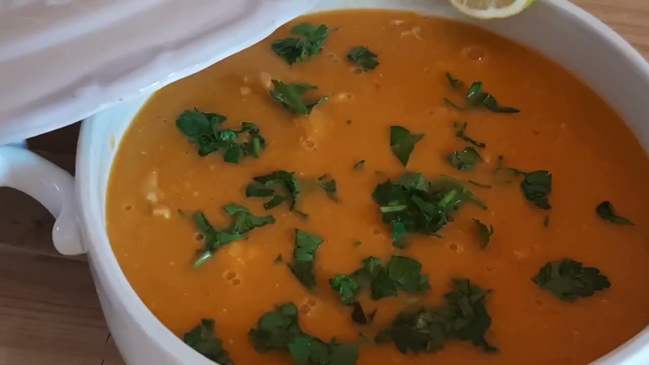 شوربة خضار تركية بنكهة أصلية لذيذة جداً!👌😋