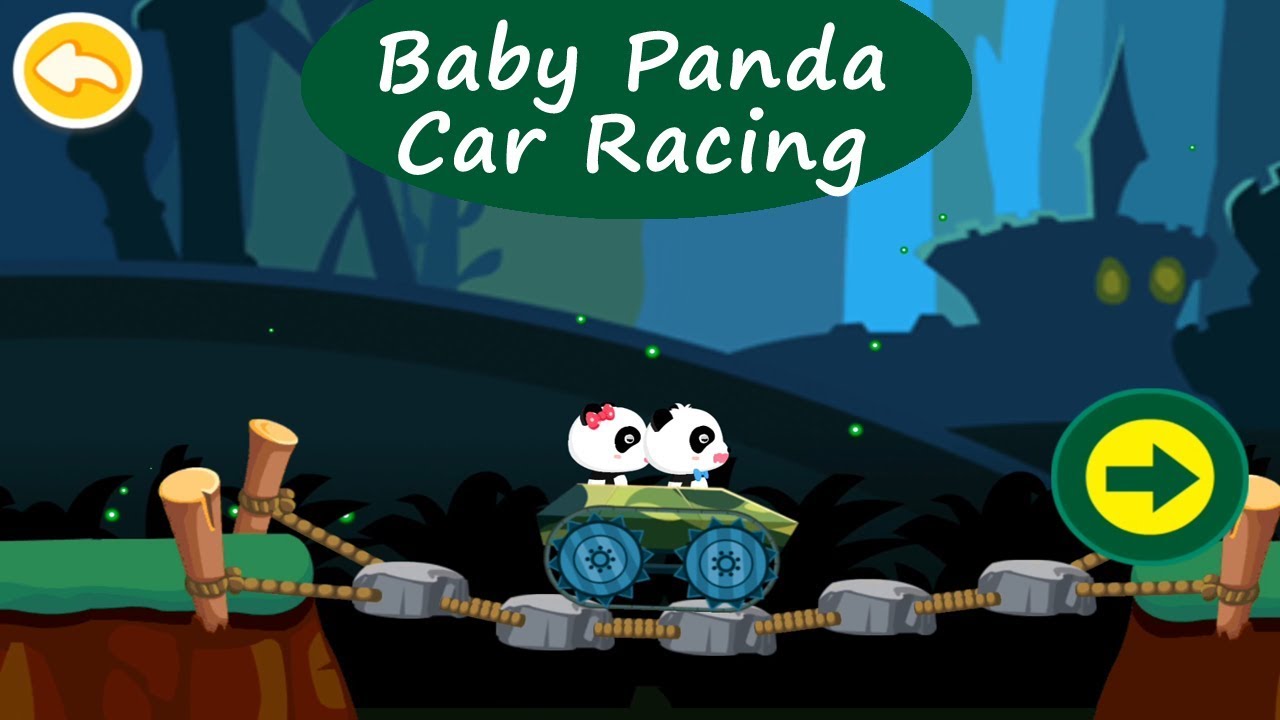 Baby Panda Car Racing - Select a car you like and start an adventure | BabyBus Games