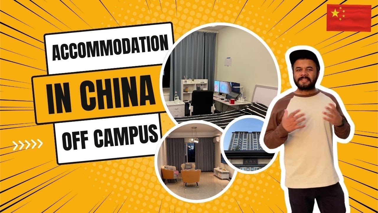 Accommodation in China || Off Campus || My room tour in China || Xian, China