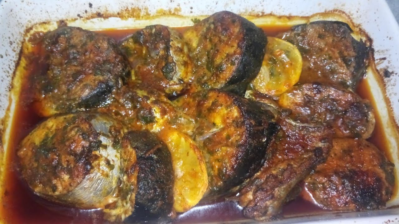 كيفية تحضير سمك 🐟🐟البونيتو في الفرن بتتبيلة رائعة من أيادي ماما💐💐