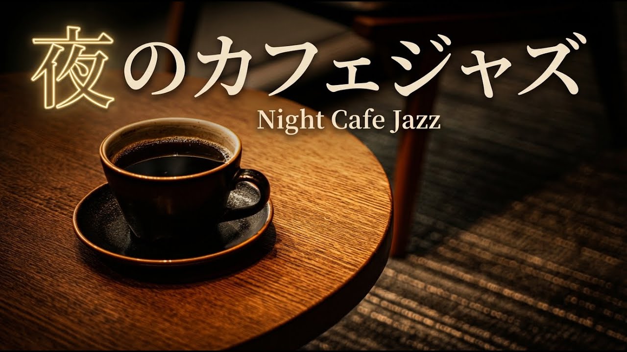 【カフェBGM】リラックスできる夜のジャズ&ボサノバ | Night Cafe Jazz & Bossa Nova - Relaxing Work & Study BGM ☕️