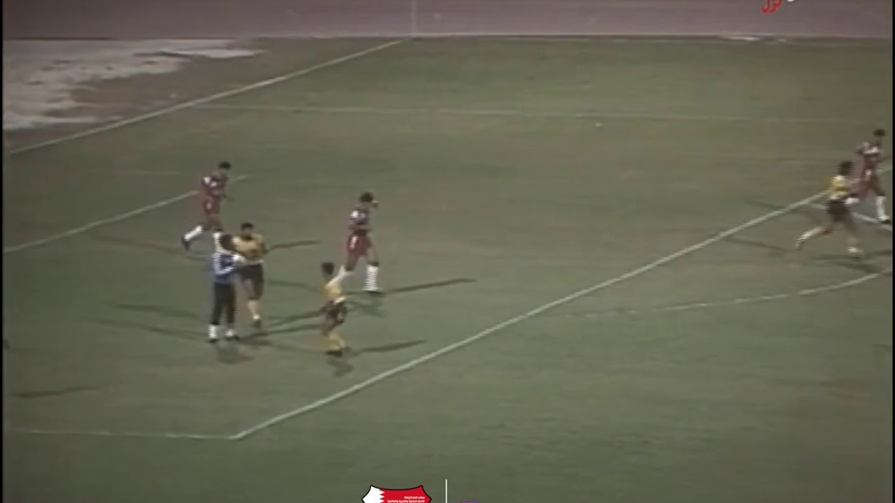الدوري البحريني 89/90 || المحرق 2-1 الأهلي || ملخص المباراة