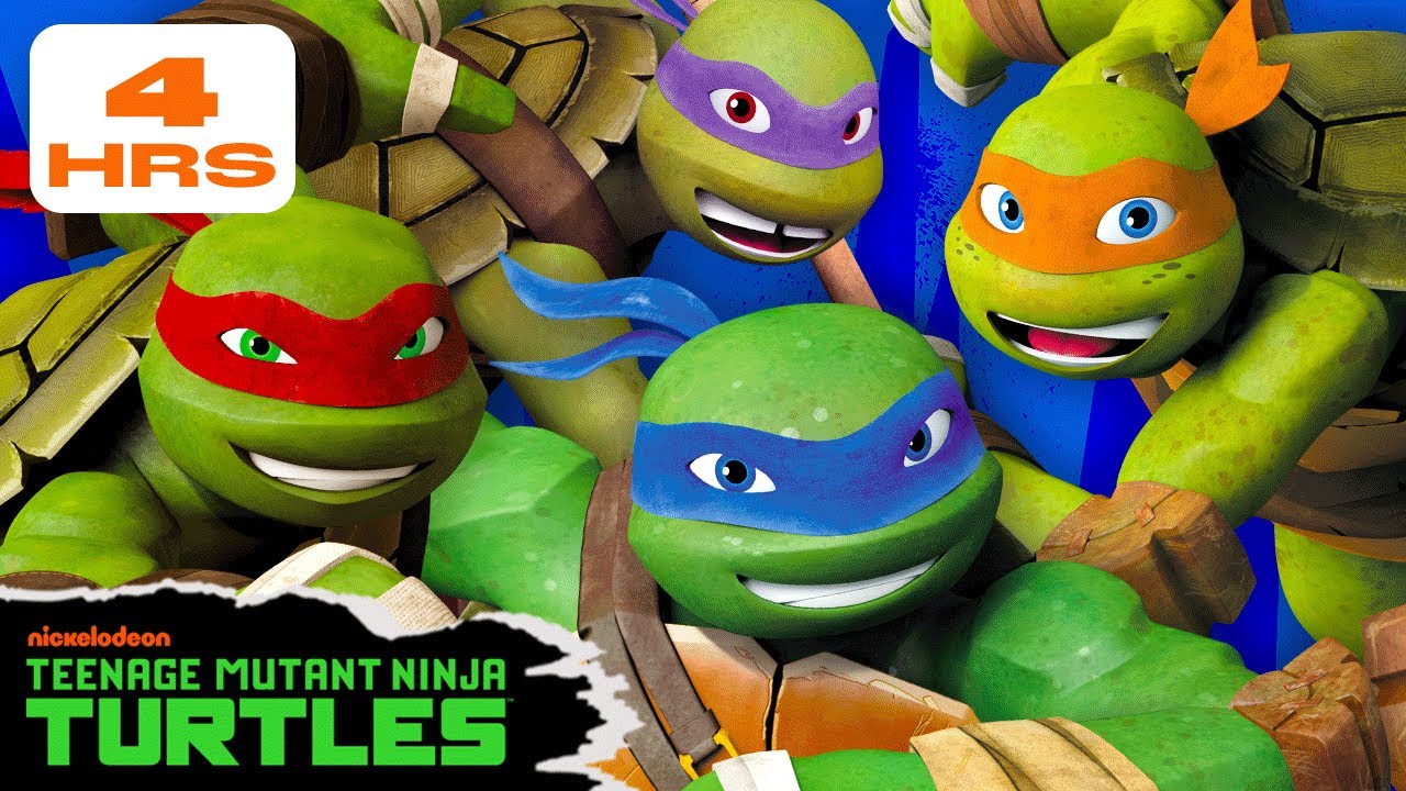 4 HOUR MARATHON of the BEST Ninja Turtle Moments! ⚔️ | TMNT (2012) | Teenage Mutant Ninja Turtles