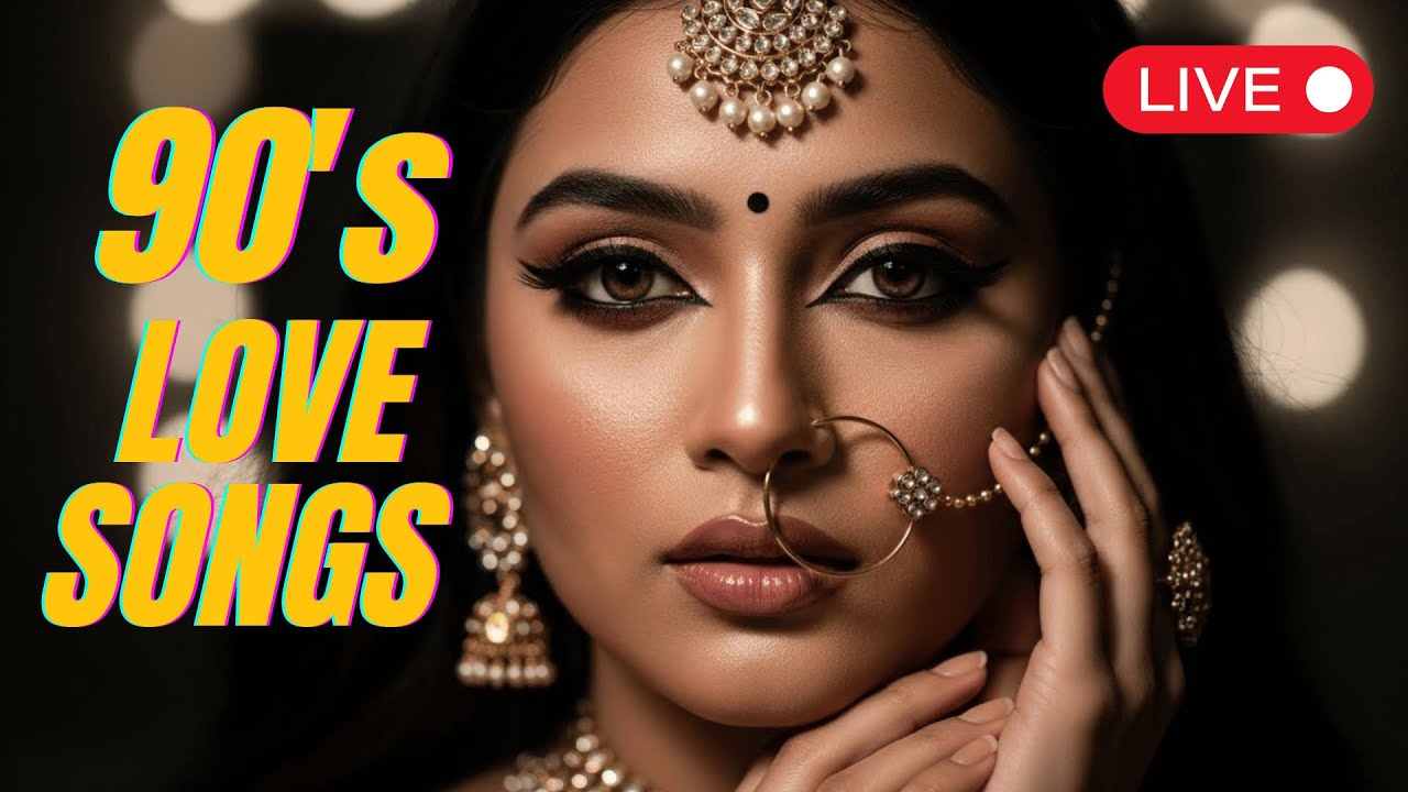 💞 Sadabahar Song 90s Bollywood LIVE | Timeless Romantic Love Mix | Purane Gane Playlist
