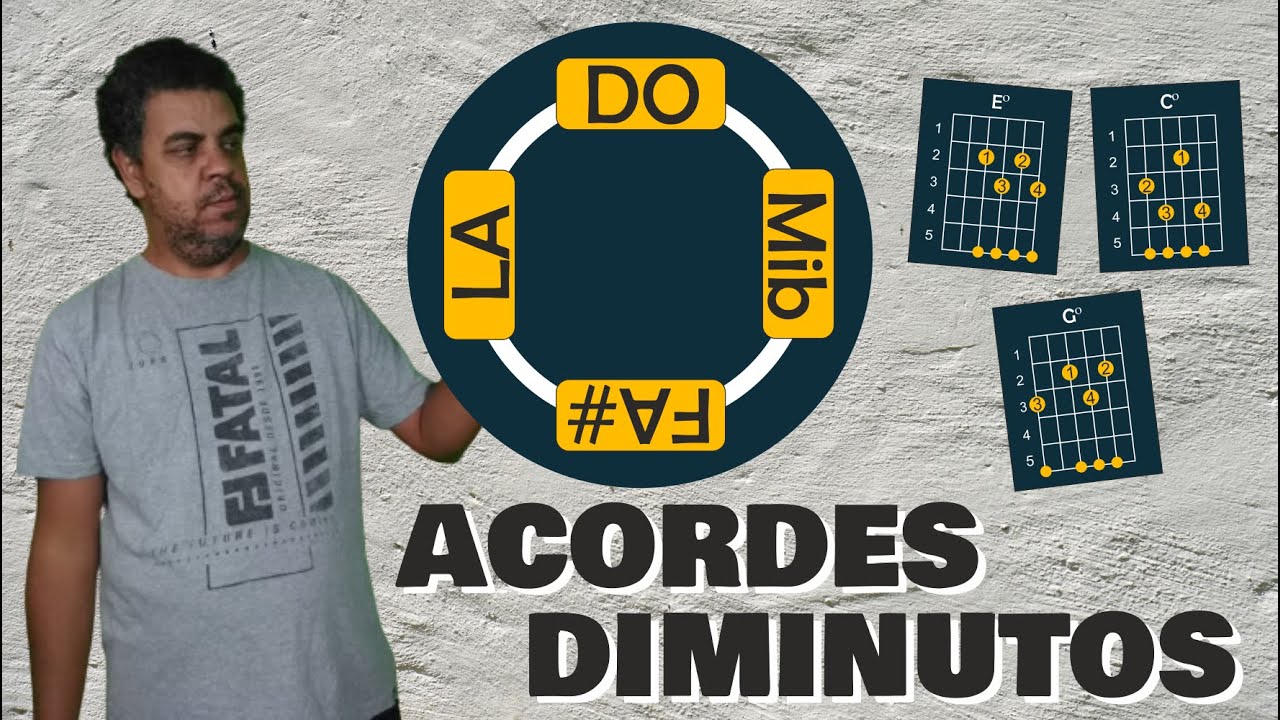 ACORDES DIMINUTOS APRENDA TUDO SOBRE O ACORDE DIMINUTO PASSO A PASSO