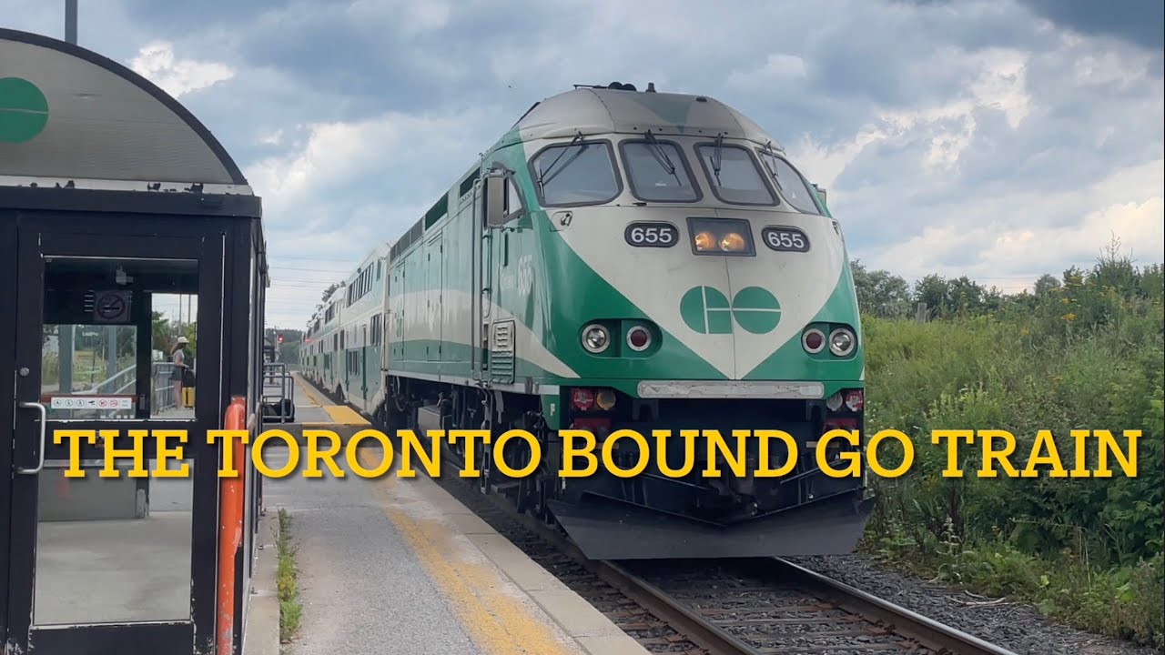 The Montreal Train Trip (Part 1: The Toronto Bound Go Train)
