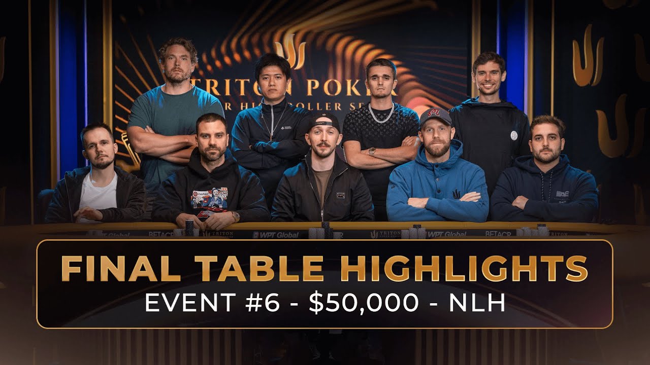 Triton Poker $50K Super High Roller | $1.66M First Prize Final Table