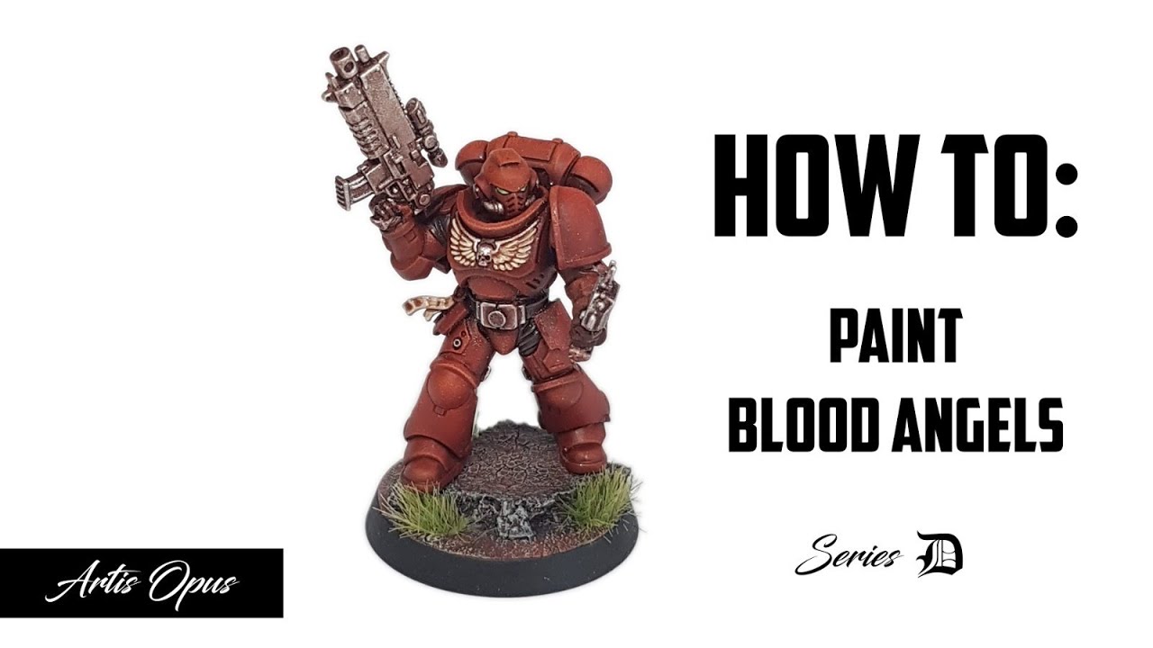 How to Paint Warhammer 40000 Blood Angels
