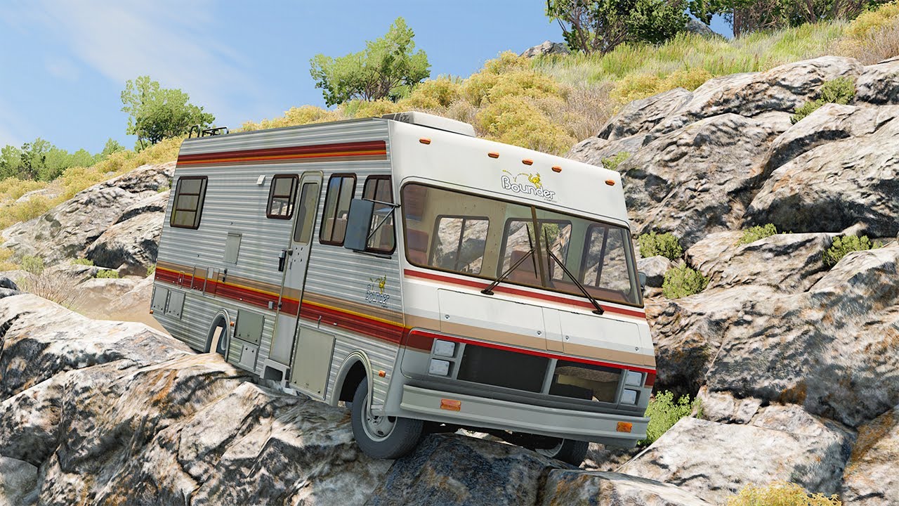 Cliff Drops #158 - BeamNG DRIVE | SmashChan