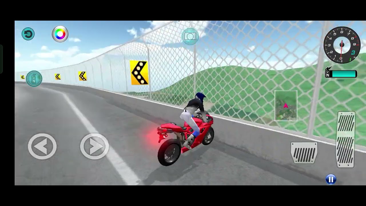 #3d  #3ddrivingclass #heavybike #on highway