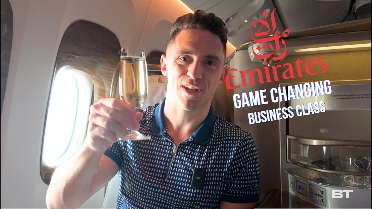 Emirates Business Class Review - NEW 777 RETROFIT - EK83 DXB-GVA