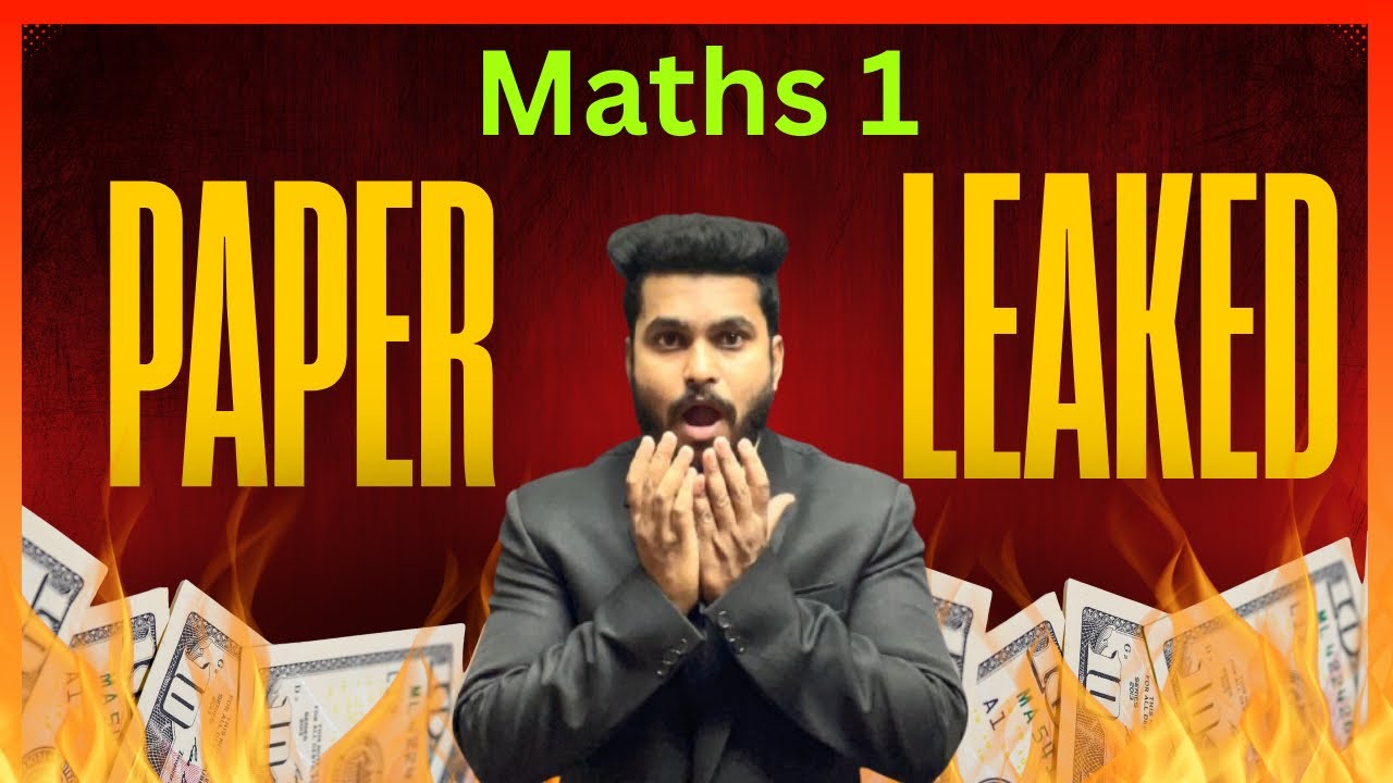 Final Paper Leak Maths 1 class 10