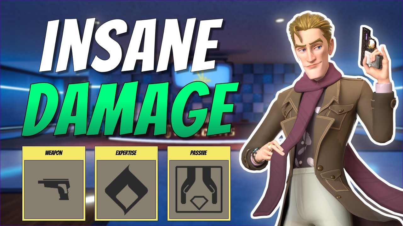 INSANE DAMAGE BUILD | Larcin Solo Gameplay Deceive Inc