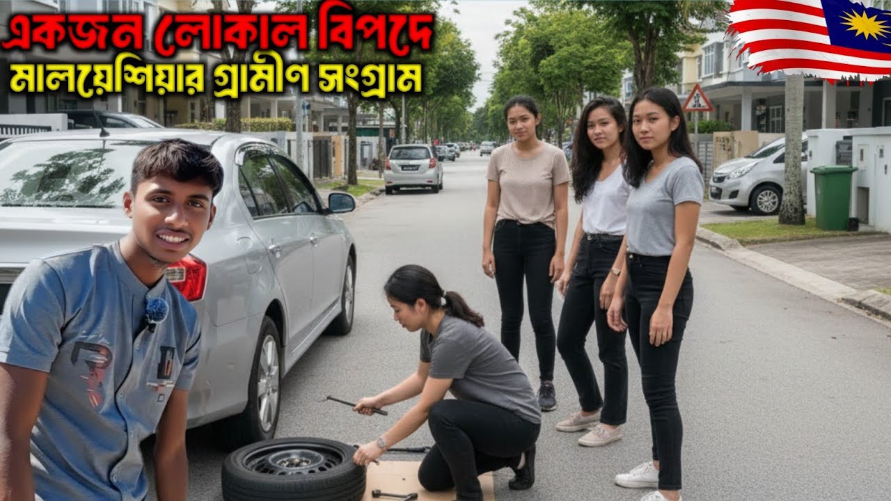 রাস্তার পাশে বিপদে মালয়েশিয়ান নাগরিক—আমি এগিয়ে গেলাম সাহায্য করতে!