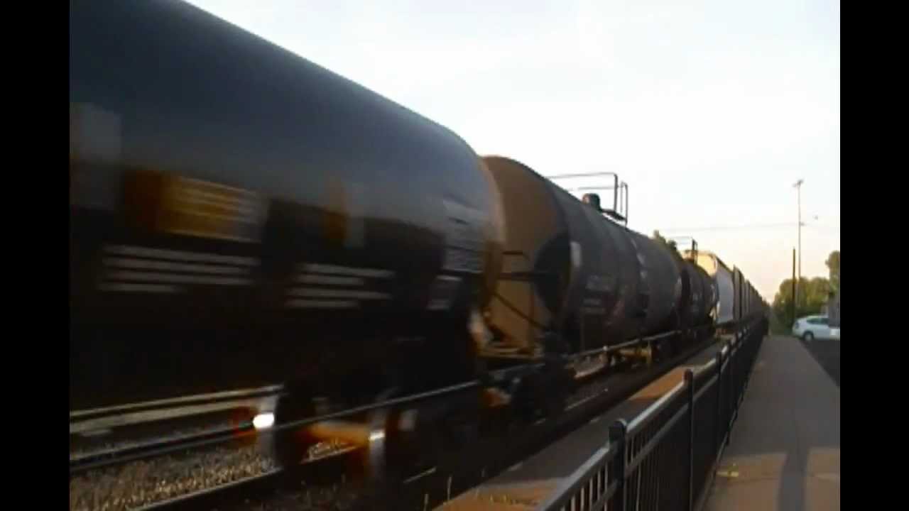 Canadian National RR - EB Mixed Freight & M390 - 6/9/2012