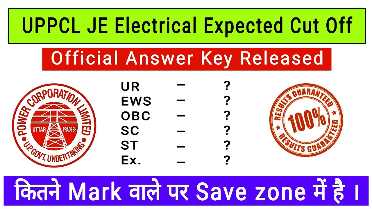 UPPCL JE Electrical Expected Cut Off Analysis | जल्दी देखों | #UPPCLJEEXPECTEDCUTOFF