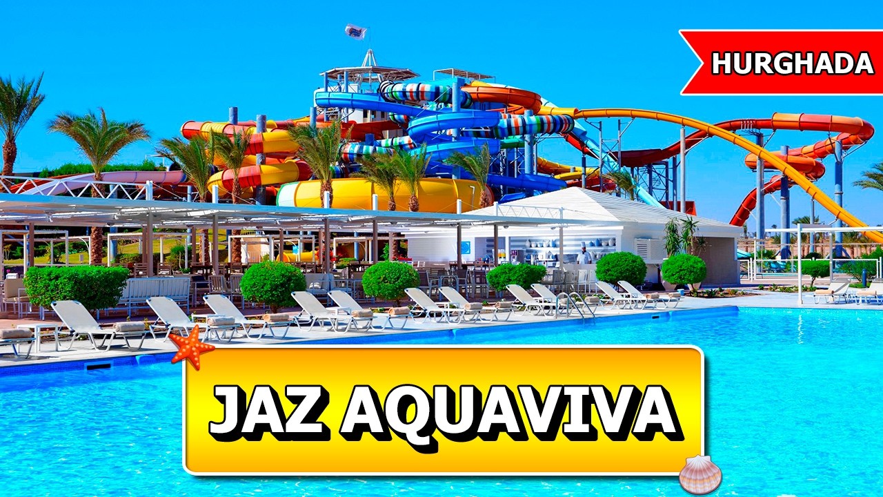You DEFINITELY Need to Try This Water Park at Jaz Aquaviva Hurghada!