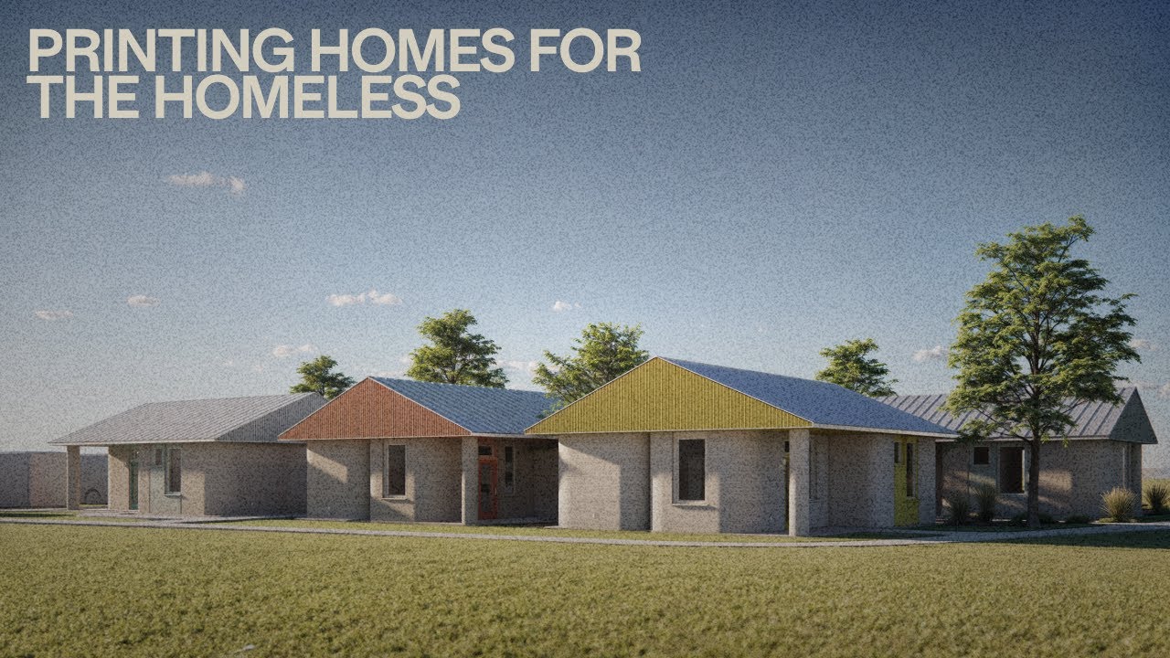 ICON 3D Printing for the Homeless in Austin