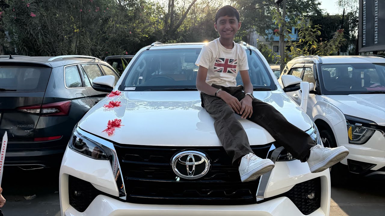 Finally Fortuner ki delivery leli 🎉🎉