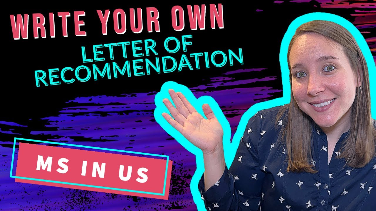 How to Write Your Own LOR | MS in US 🇮🇳 🇺🇸