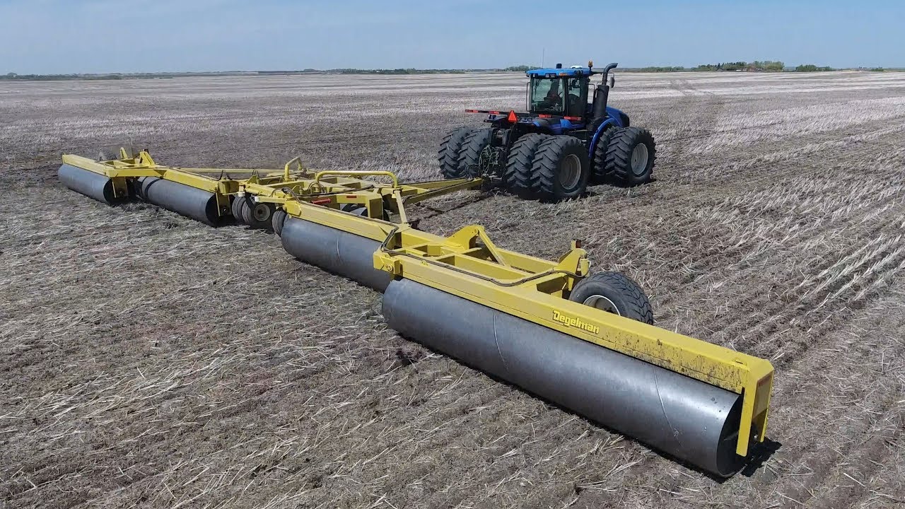 Degelman 80ft Landroller. Canada. MY AGRO